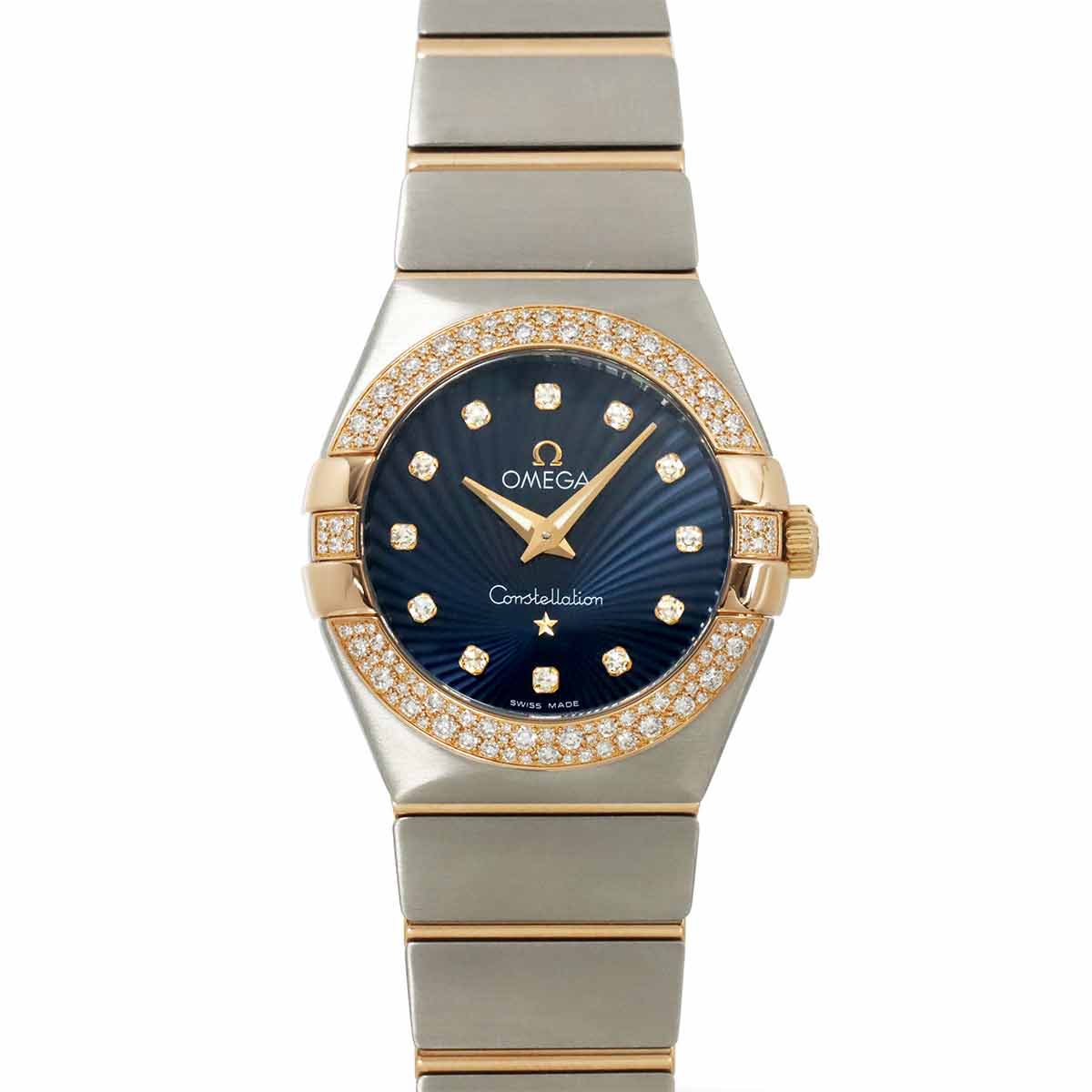 Constellation 123 25 27 60 53 001 K18PG Diamond Bezel Watch