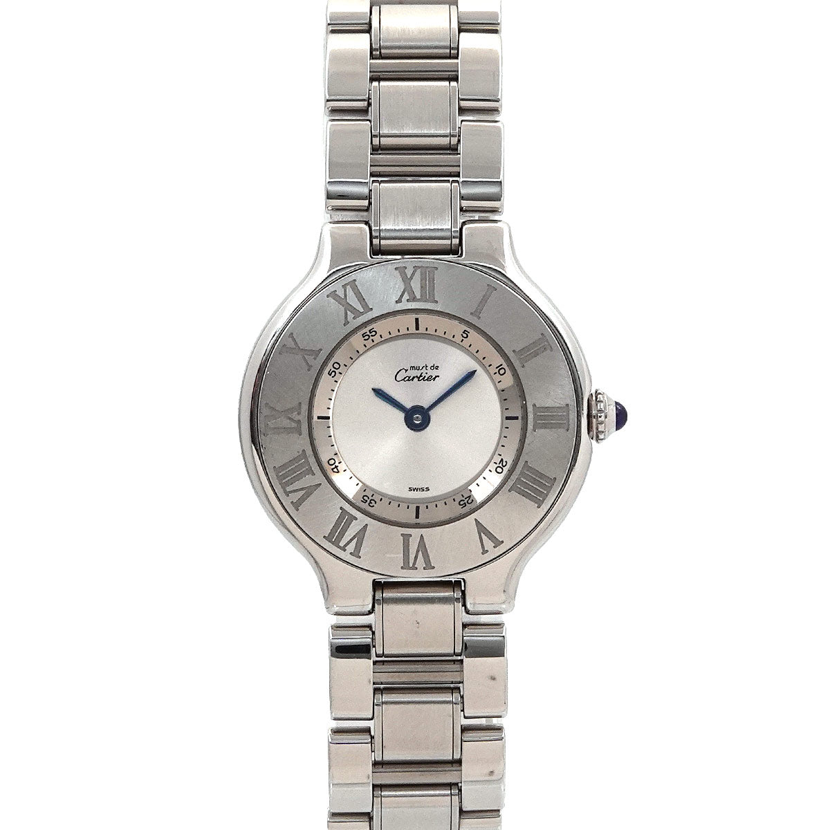 Must 21 W10109T2 Quartz Silver Dial Ladies Watch