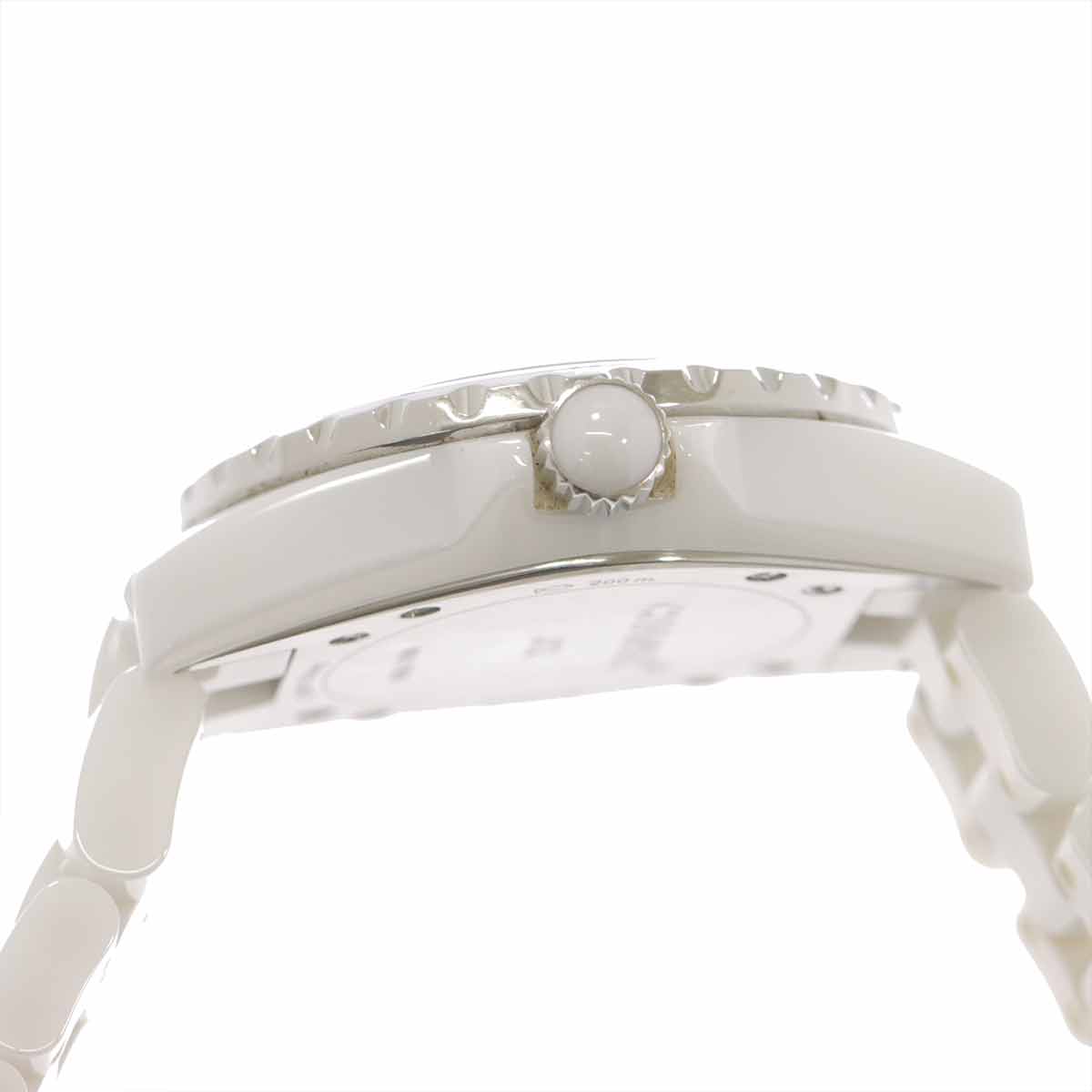 J12 33mm H2123 Quartz Date White Dial Ladies Watch