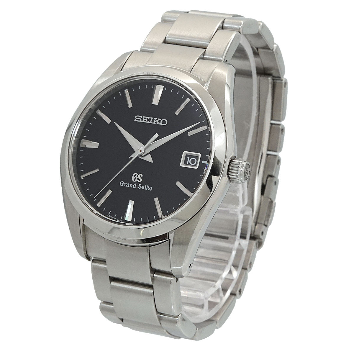 Grand Seiko SBGX061 9F62-0AB0 Date Quartz Black Dial Mens Watch
