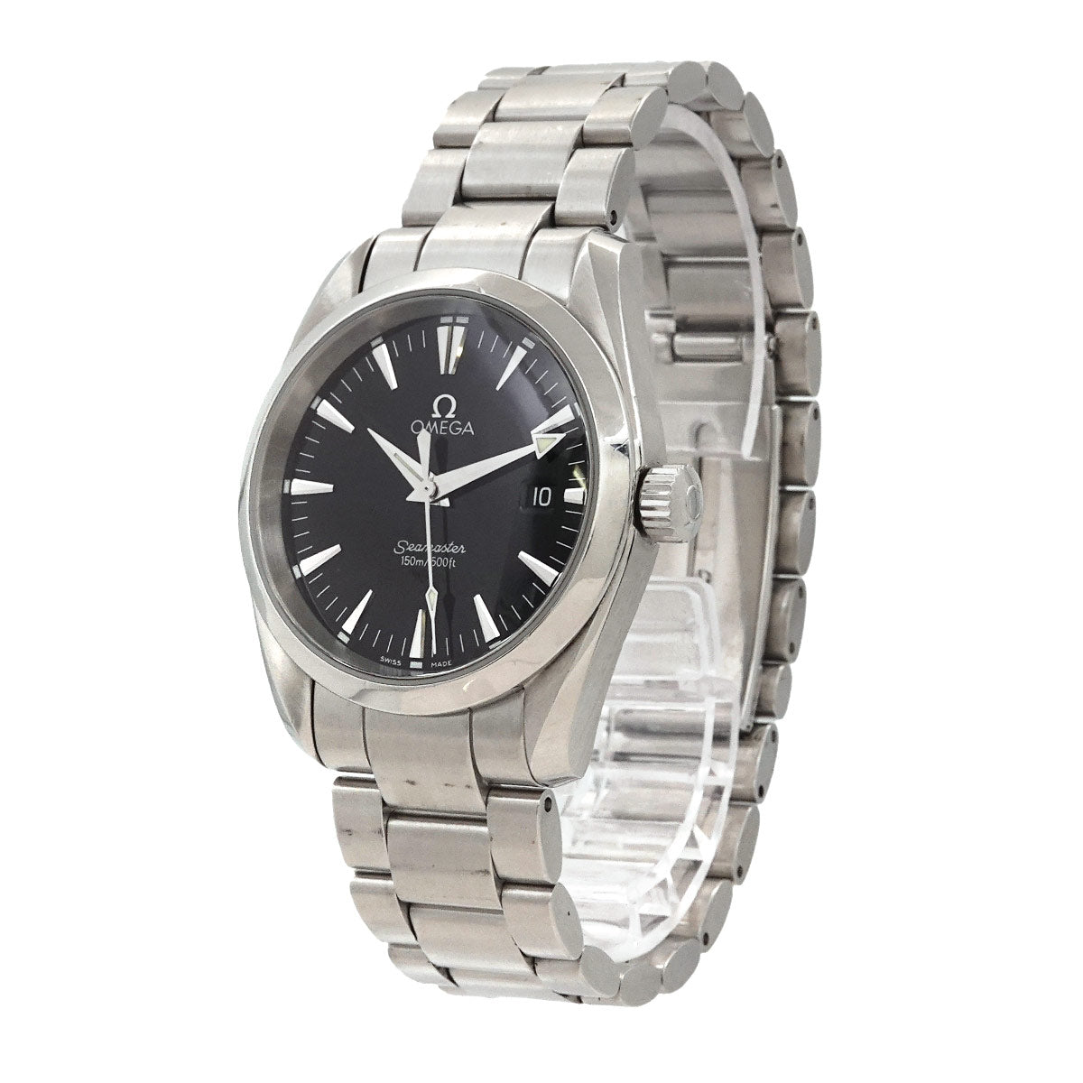 Seamaster Aqua Terra 2518.50 Quartz Black Dial Mens Watch