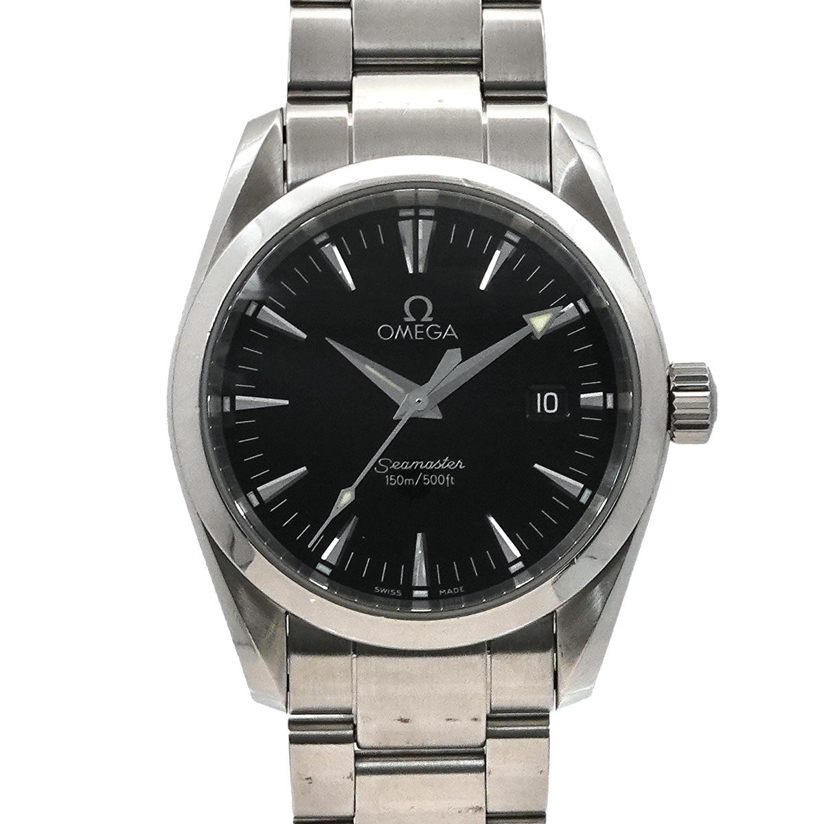 Seamaster Aqua Terra 2518.50 Quartz Black Dial Mens Watch
