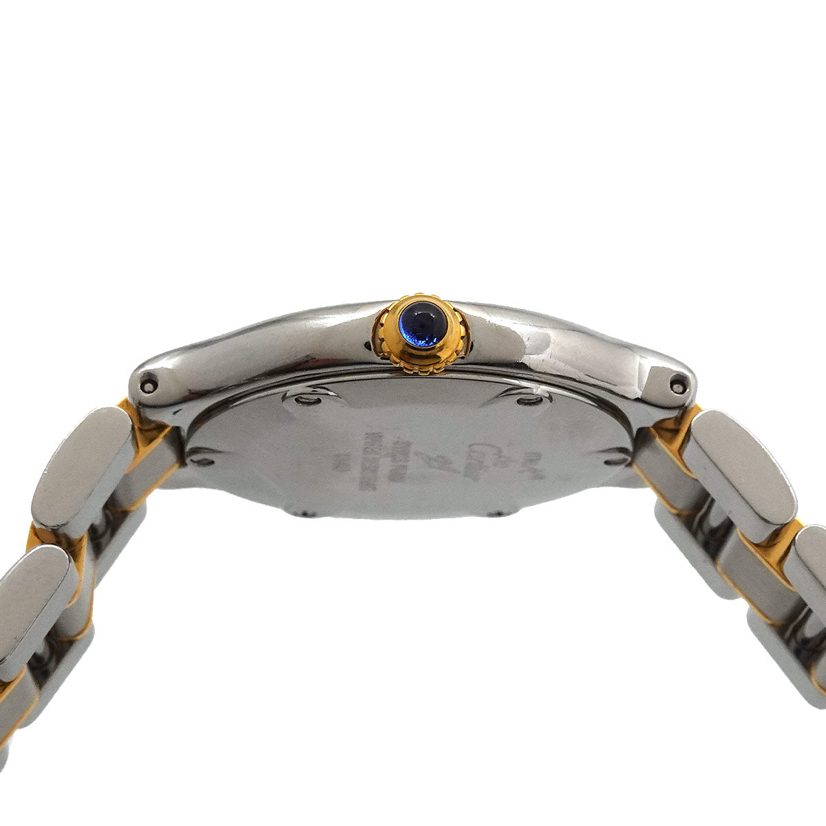 Must 21 Two Tone W10075R6 Quartz Silver Gold Dial Ladies