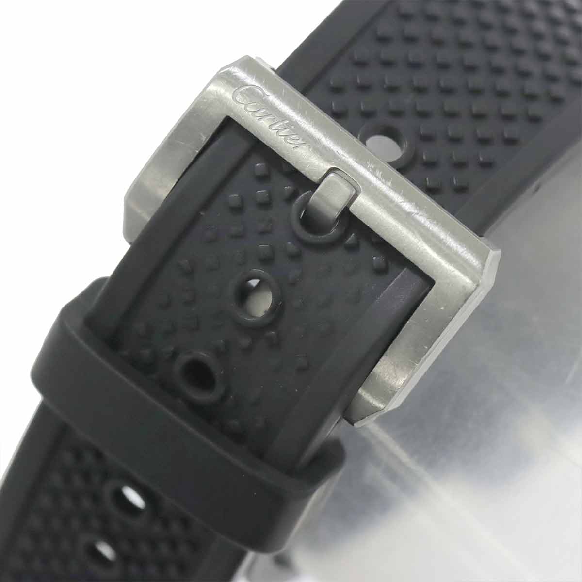 Calibre de Cartier Diver W7100056 Date Black Dial Mens Watch