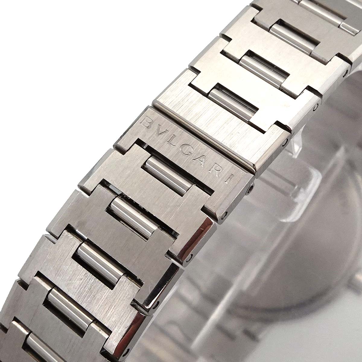 BVLGARIBVLGARI BB33SS Quartz Black Dial Boys Watch