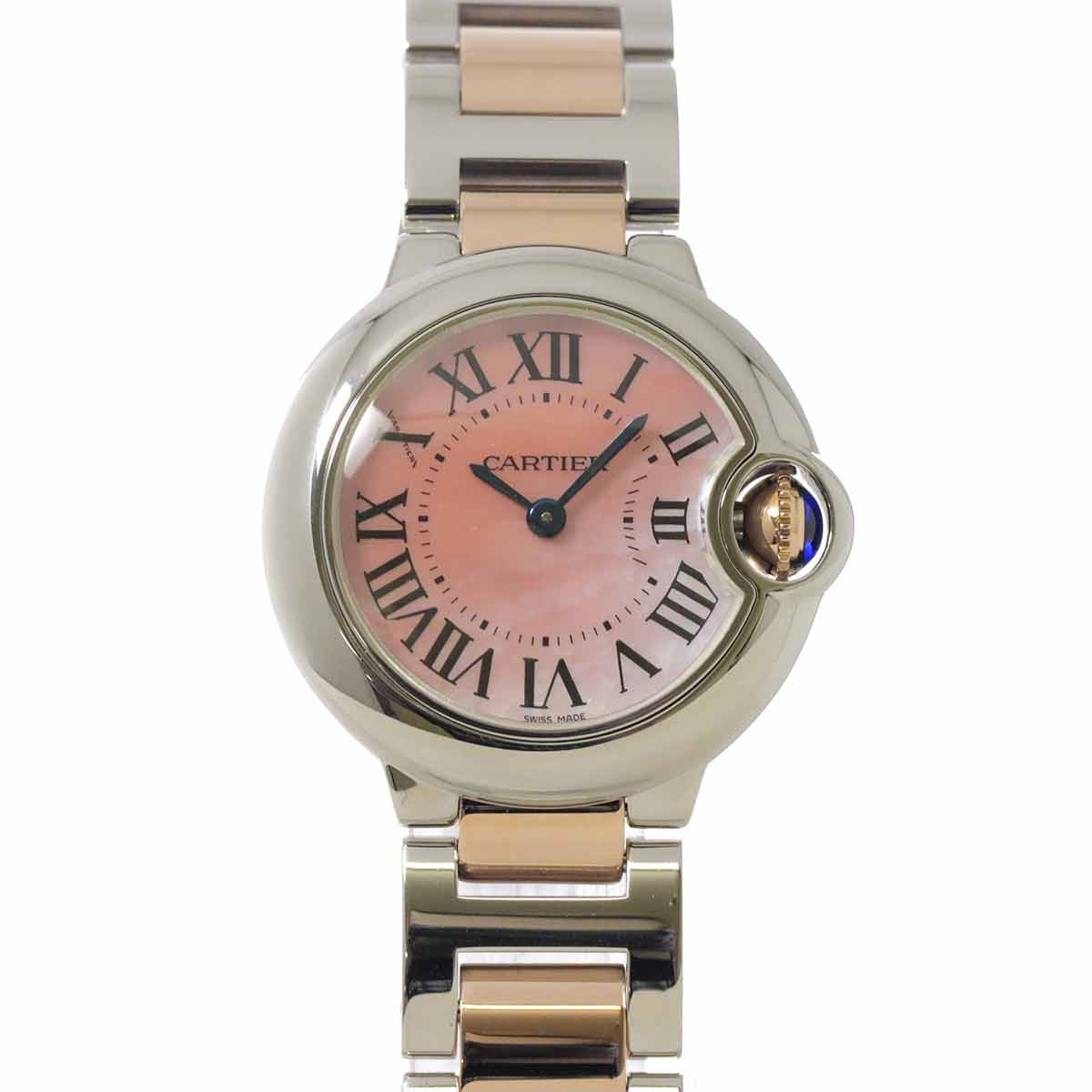 ballon bleu SM W6920034 Quartz PG Pink Shell Dial