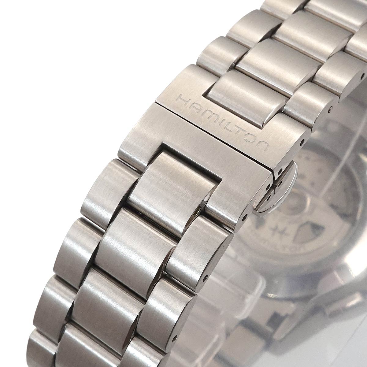 Jazzmaster performer H366160 Chronograph Date Blue Dial Mens