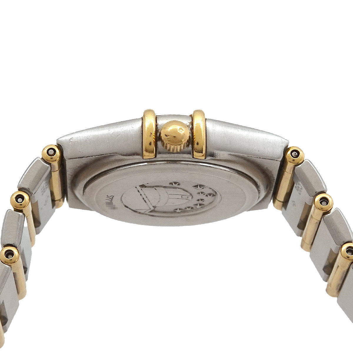 Constellation Mini 1262.15 750 YG Quartz 12P Diamond Ladies