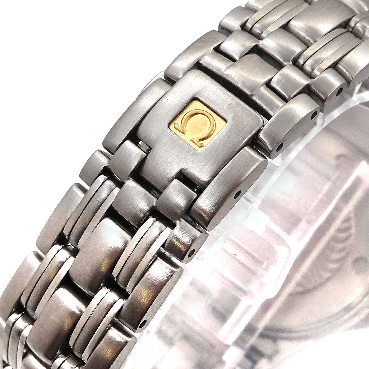 Seamaster 120 Date 2571 31 Quartz Silver Dial Ladies Watch