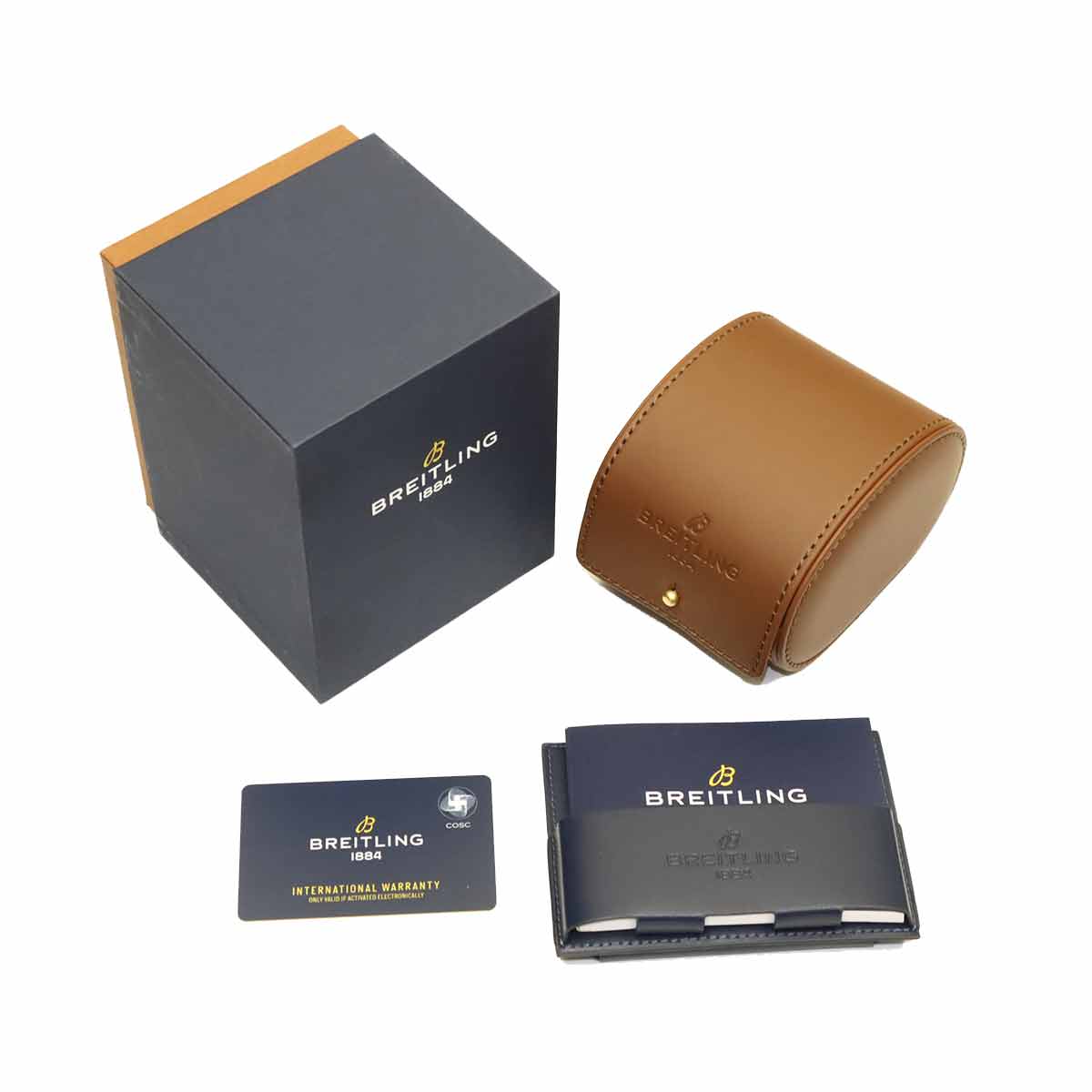 Super Ocean Heritage B01 Chronograph AB0162 Blue Dial Mens