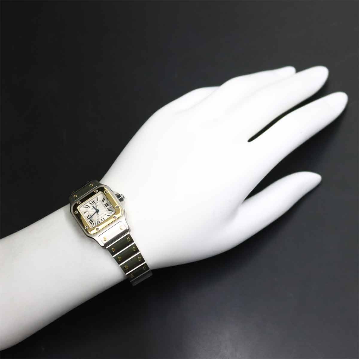 Santos Galbee W20057C4 Automatic Yellow Gold Ladies Watch