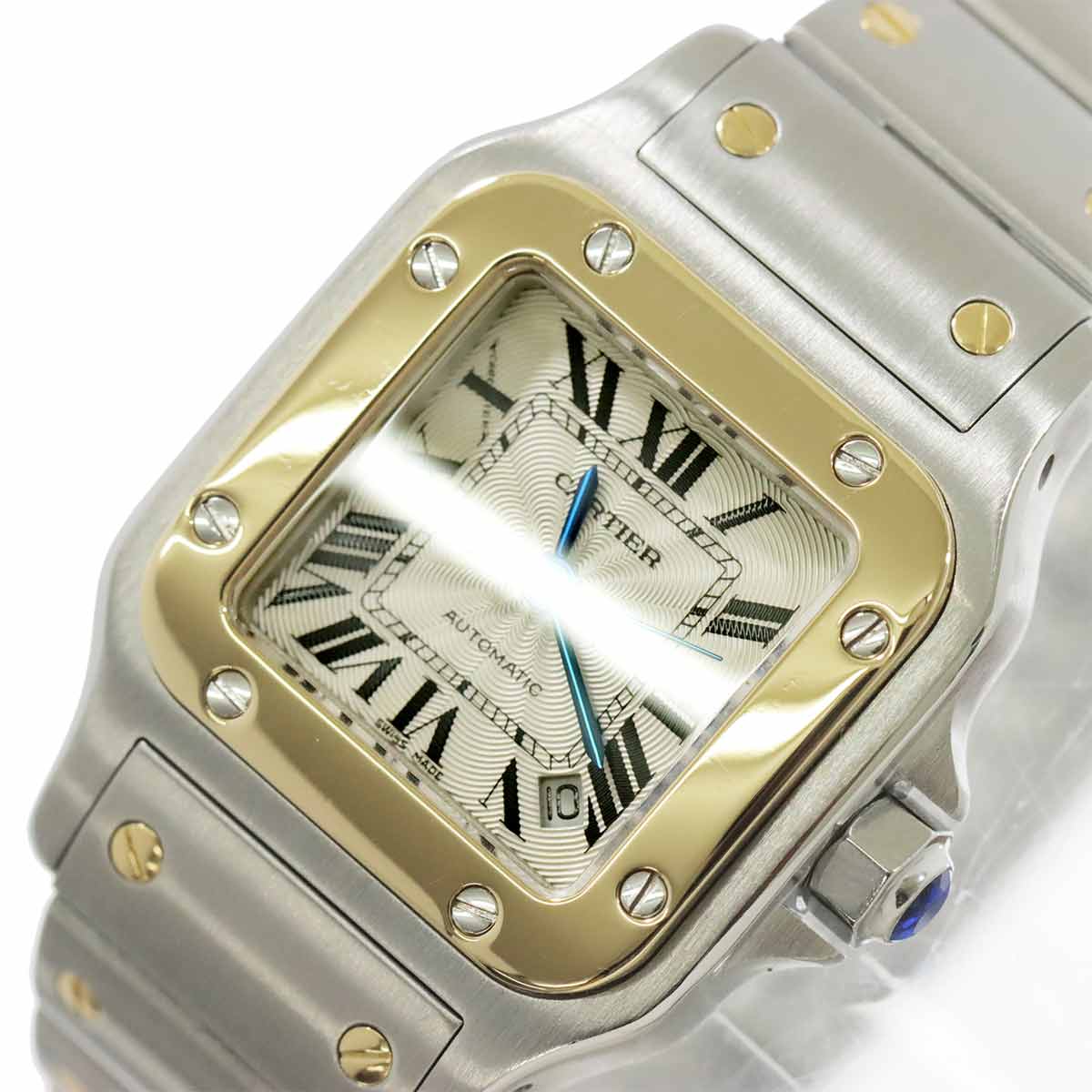 Santos Galbee W20057C4 Automatic Yellow Gold Ladies Watch
