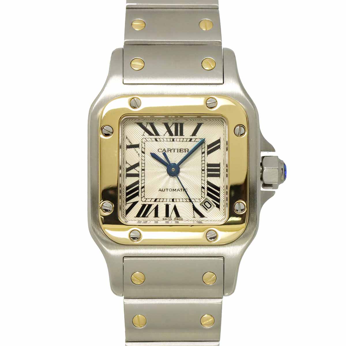 Santos Galbee W20057C4 Automatic Yellow Gold Ladies Watch