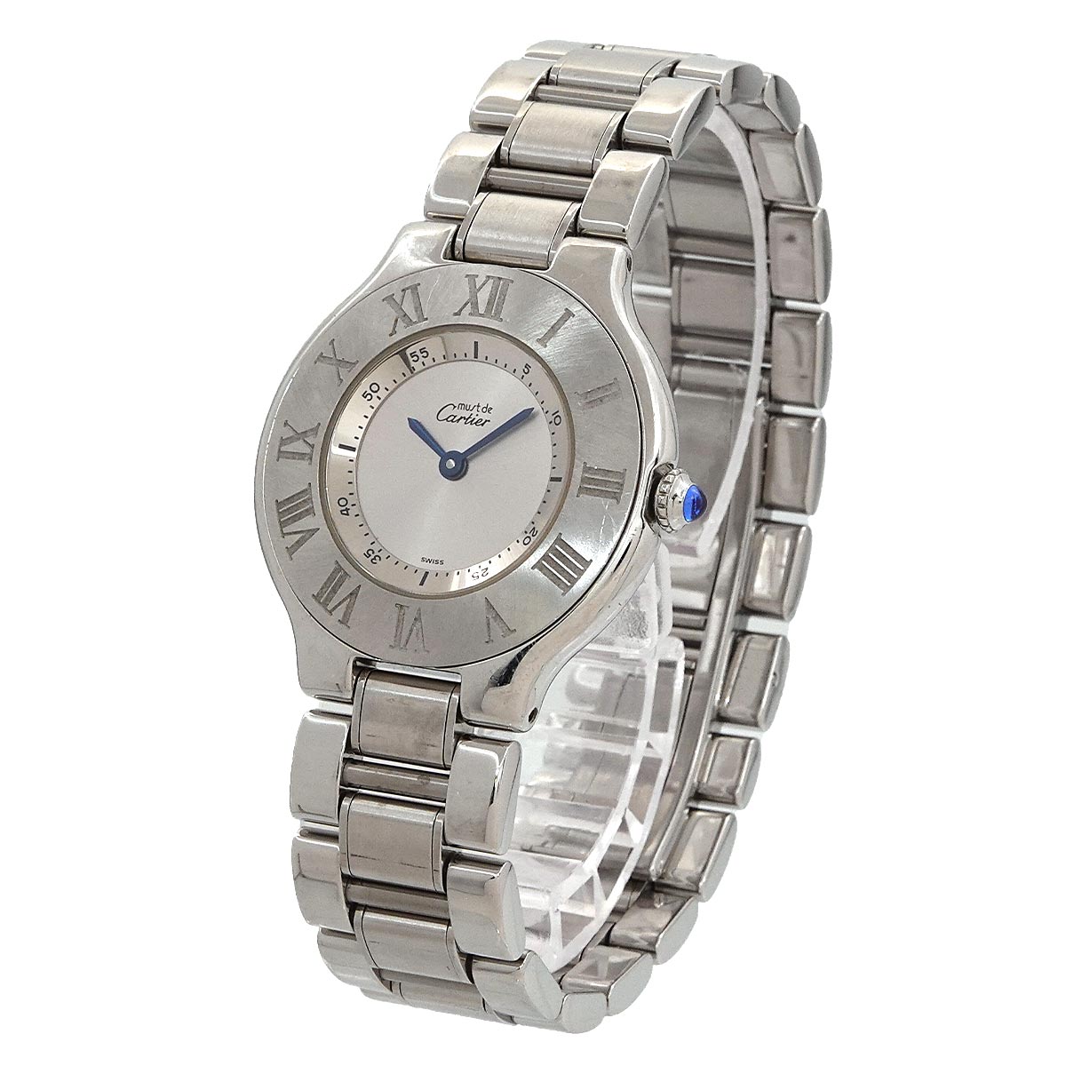 Must21 W10110T2 Quartz Silver Dial Boys Wrist Watch