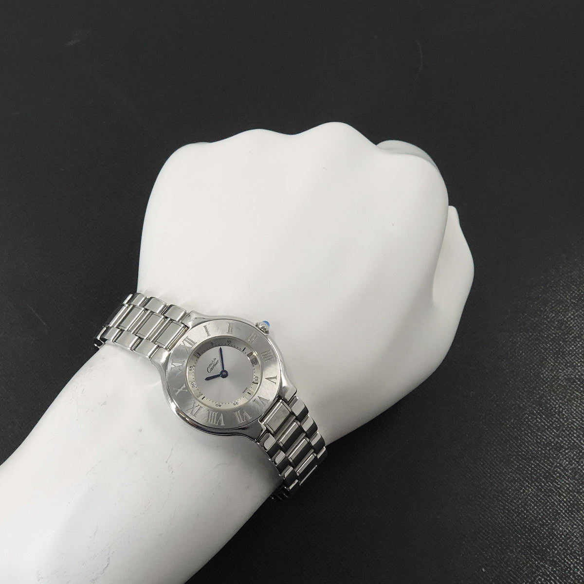 Must21 W10110T2 Quartz Silver Dial Boys Wrist Watch