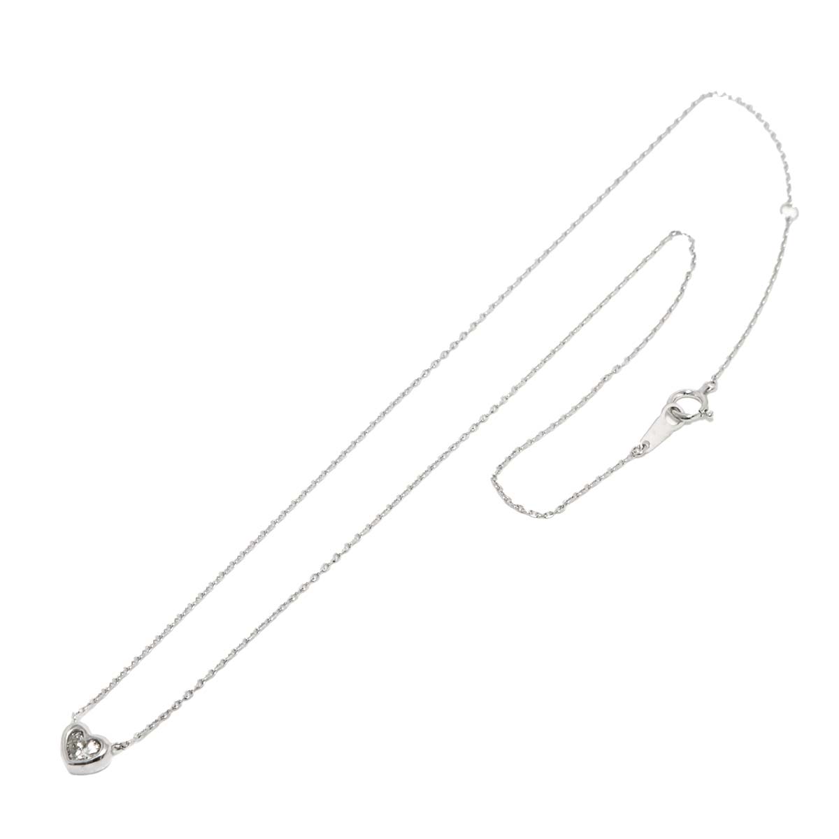 Diamond 0.26ct Necklace Pt Platinum