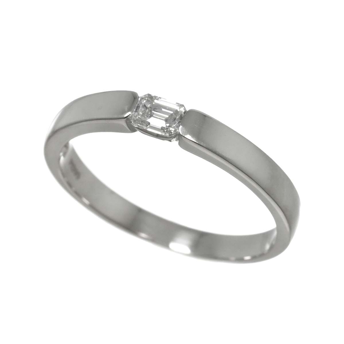 Diamond 0.210ct Ring Pt Platinum size6(US)