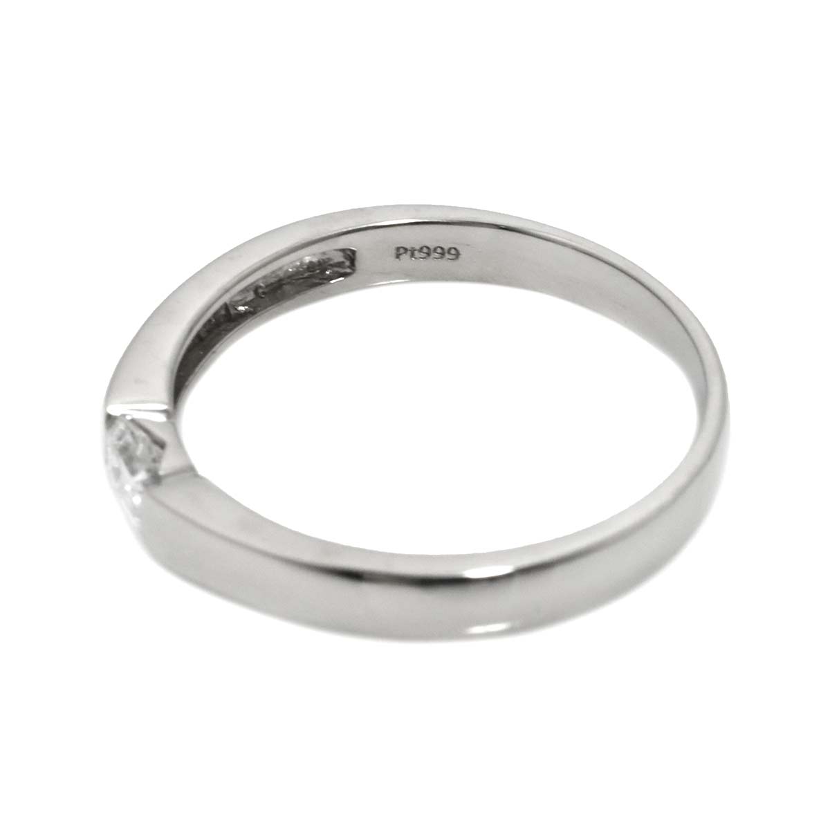 Diamond 0.210ct Ring Pt Platinum size6(US)