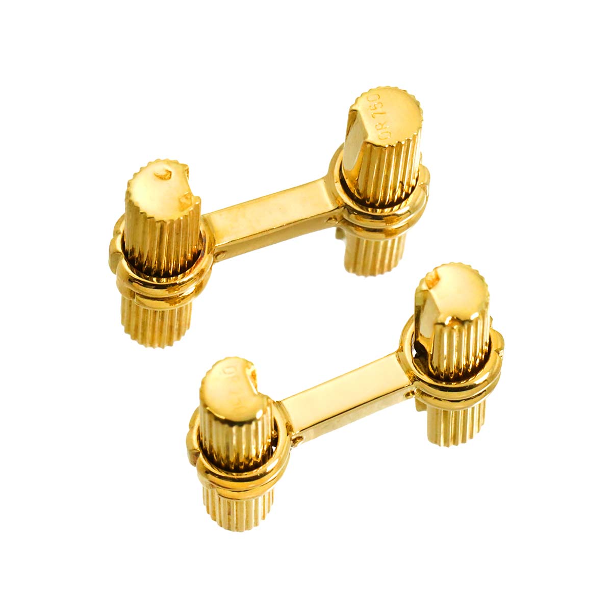 Cuff Links 18K Yellow Gold 750