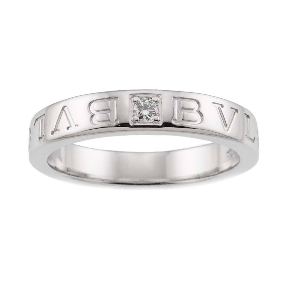 B-ZERO1 Diamond 1P Ring 18K WG 750 size7.25-7.5(US)