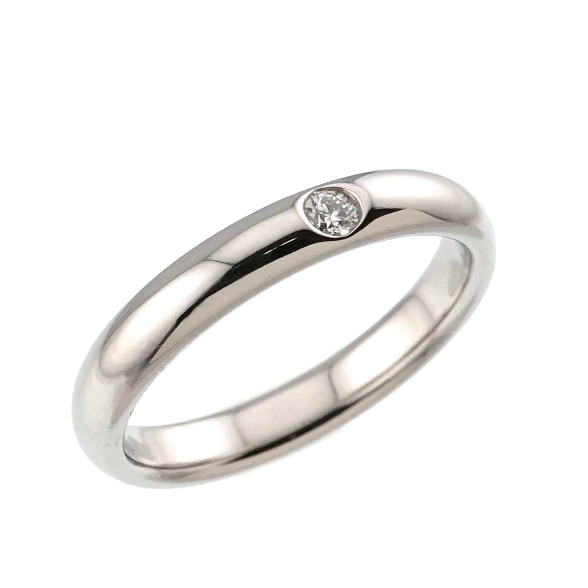 Diamond Ring Pt Platinum size5.25(US)