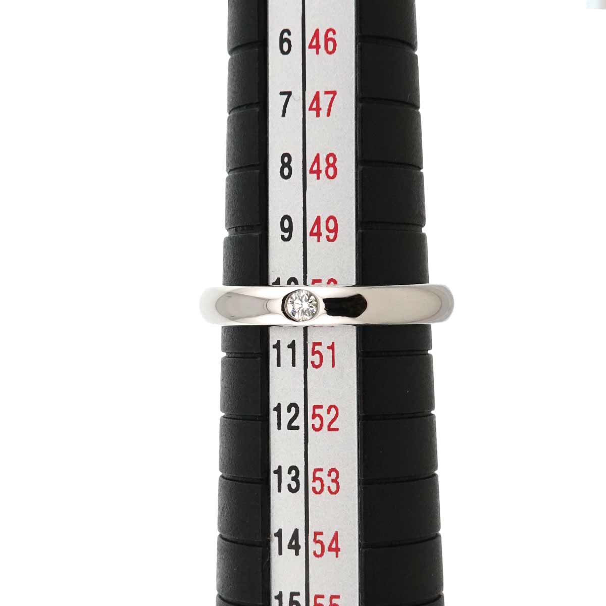 Diamond Ring Pt Platinum size5.25(US)