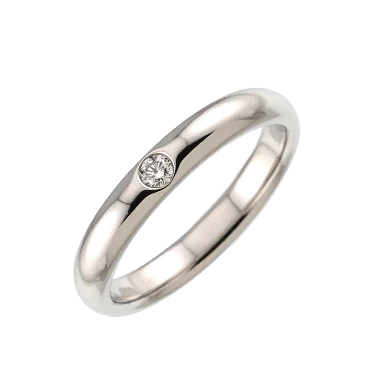 Diamond Ring Pt Platinum size5.25(US)