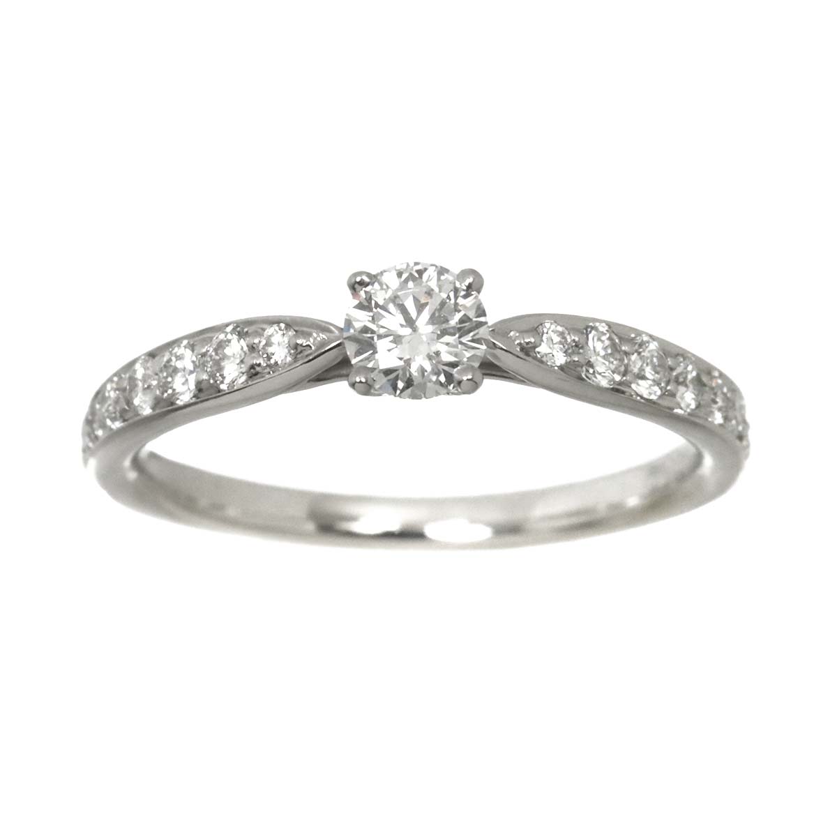 Harmony Diamond 0.20ct Ring Pt Size4-4.5(US)