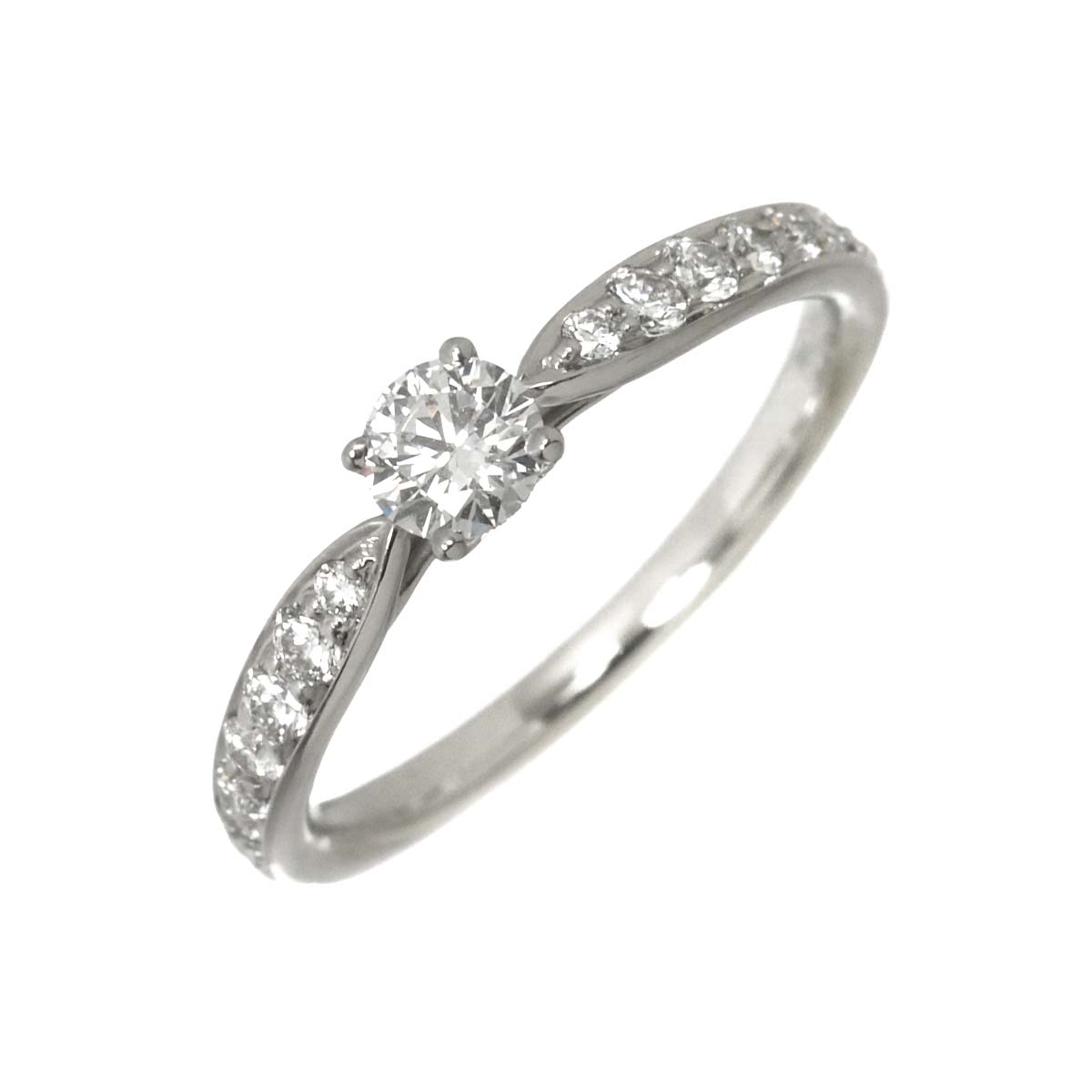 Harmony Diamond 0.20ct Ring Pt Size4-4.5(US)