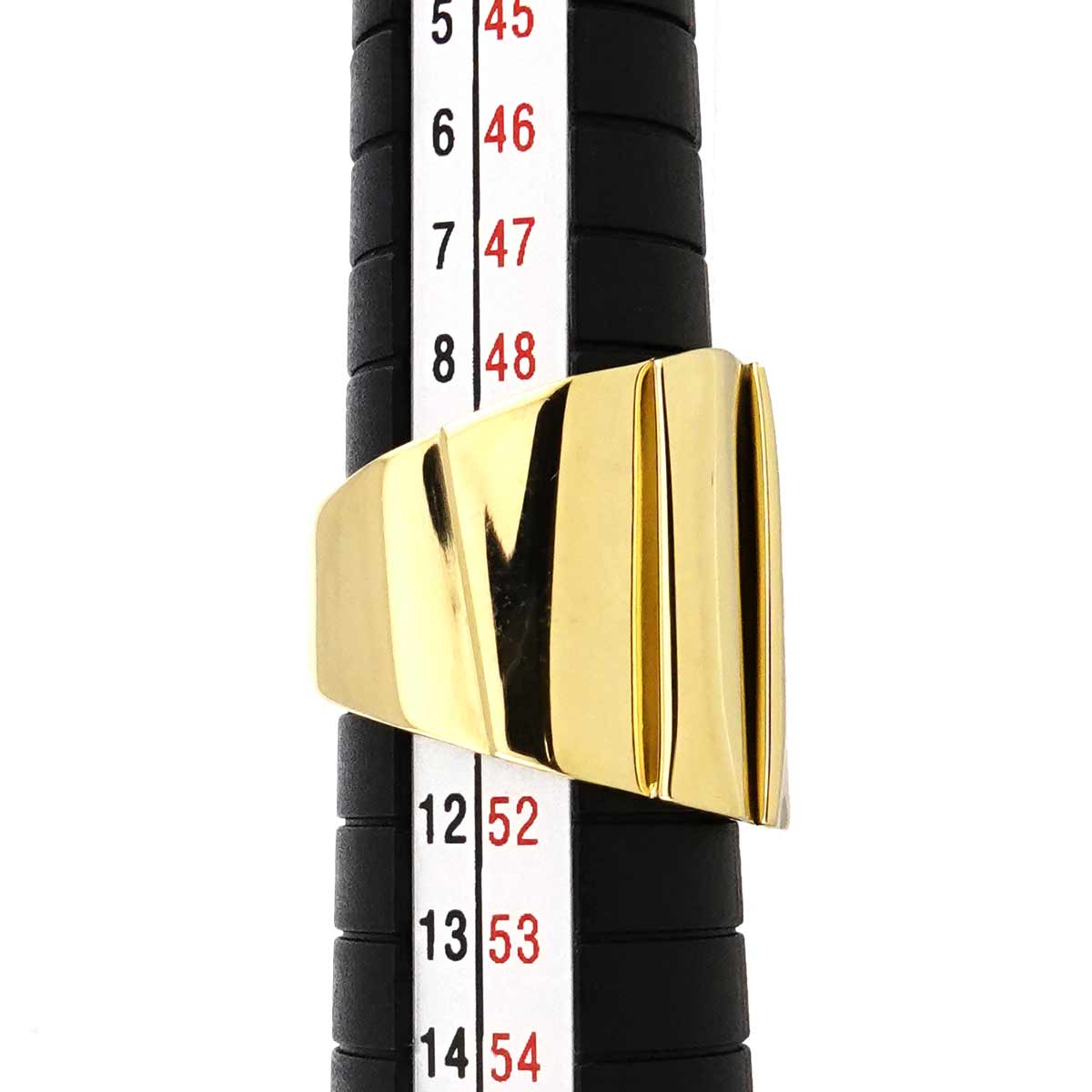 Ring 18K Yellow Gold 750 Size10 4.75(US)