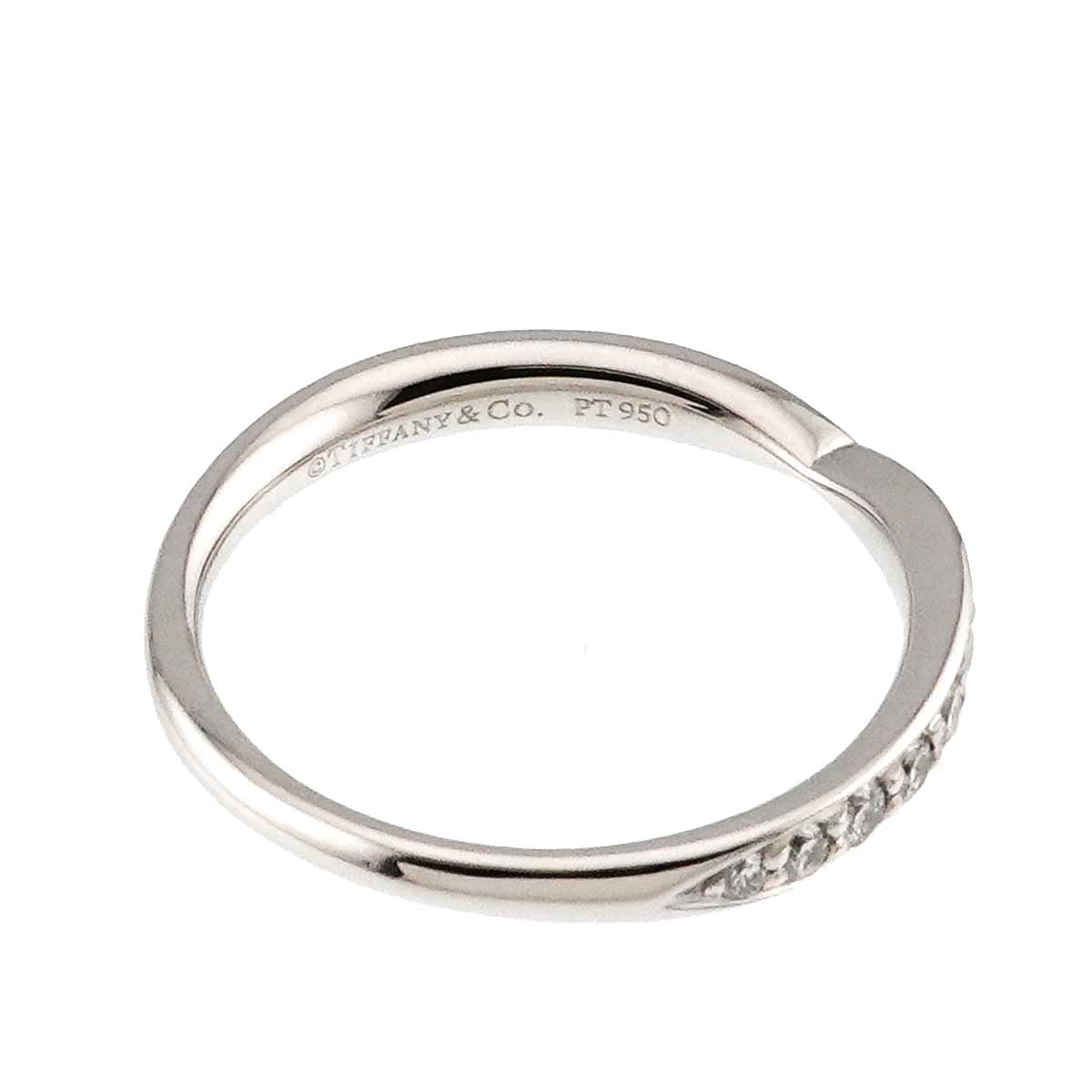 Harmony Band Ring Diamond Pt Platinum size4.75-5(US)