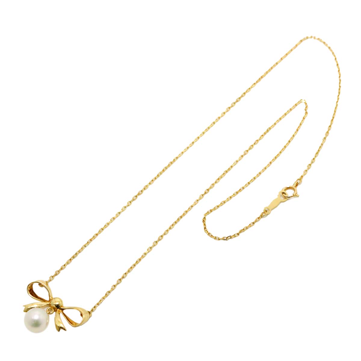 Akoya Pearl 7.0mm Necklace 18K YG 750