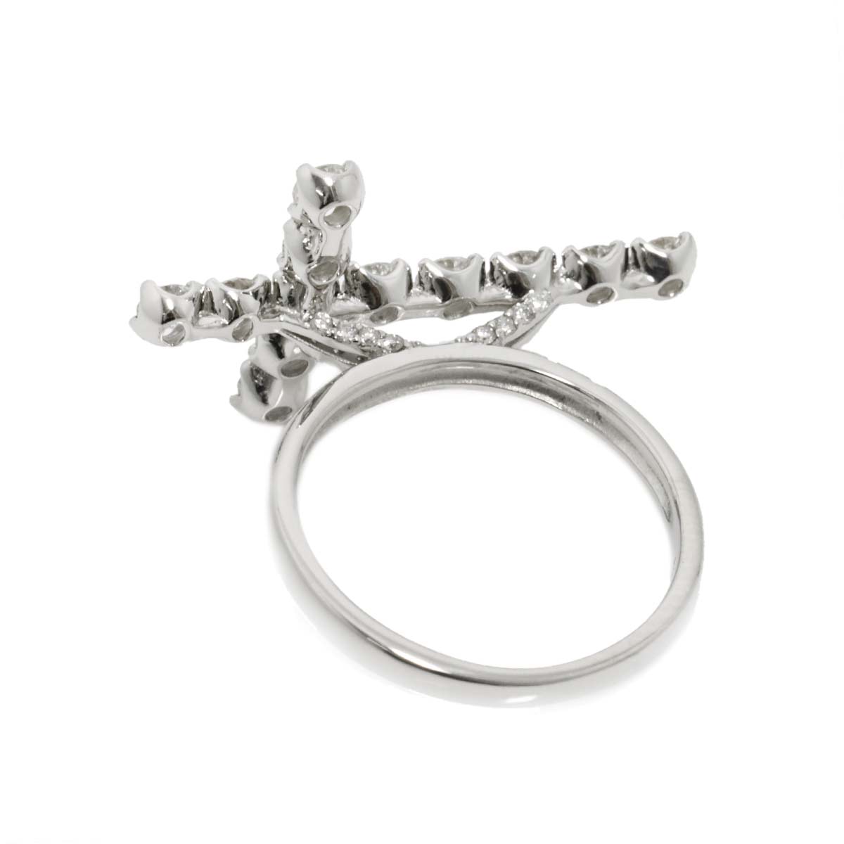 Diamond 1.00ct Ring Pt size5.75-6(US)