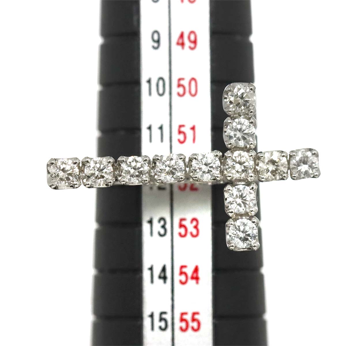 Diamond 1.00ct Ring Pt size5.75-6(US)