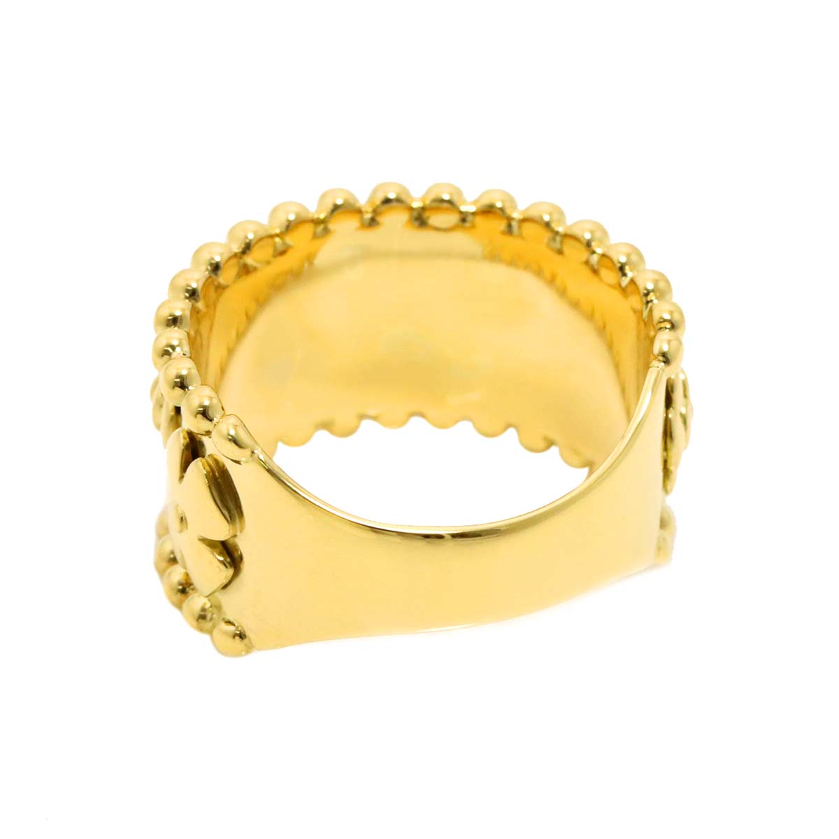 Akoya Pearl 4.4mm Ring 18K K18 YG 750 9(US)