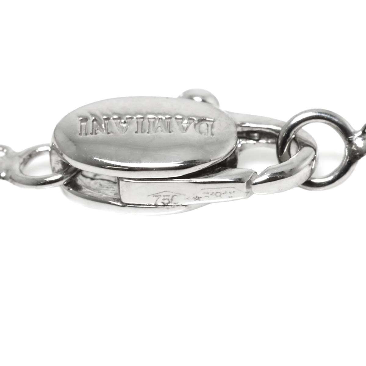 Diamond Necklace 18K WG 750