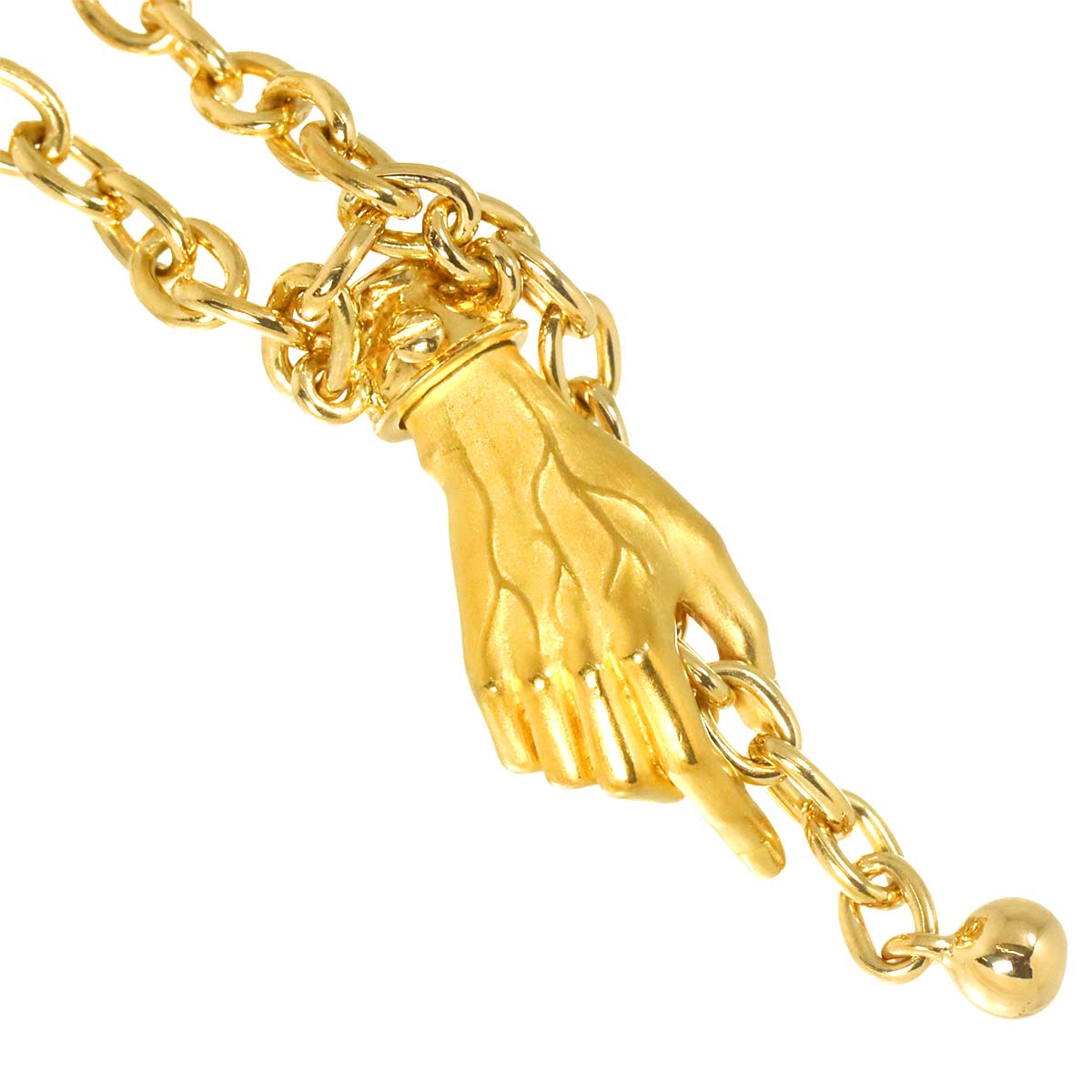 Diamond Necklace 18K YG 750