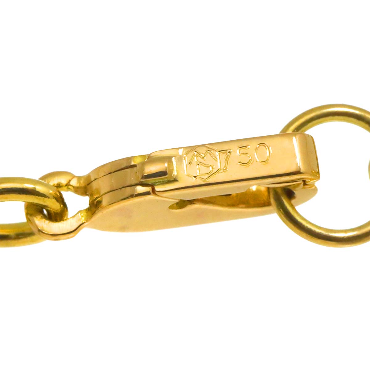 Diamond Necklace 18K YG 750