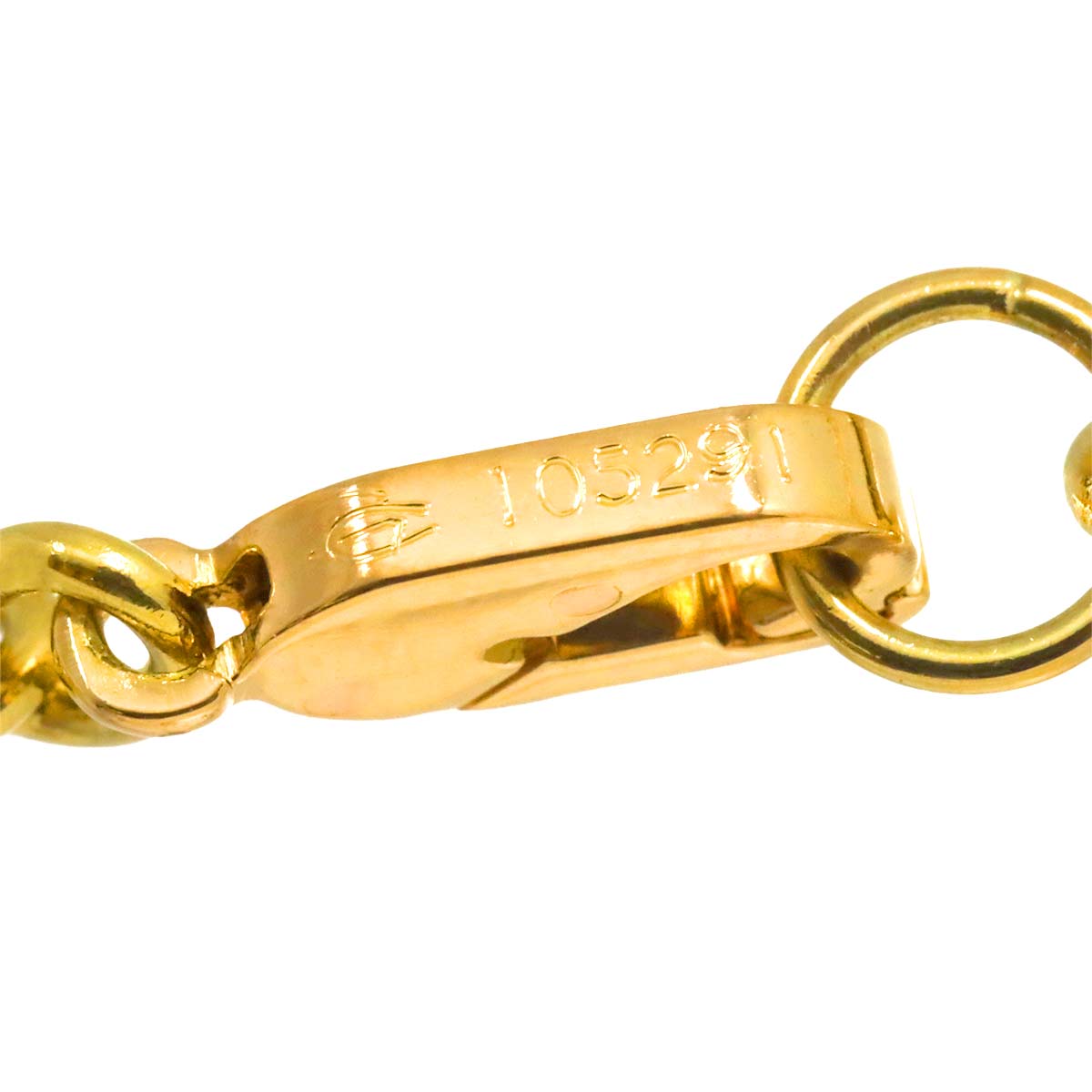 Diamond Necklace 18K YG 750