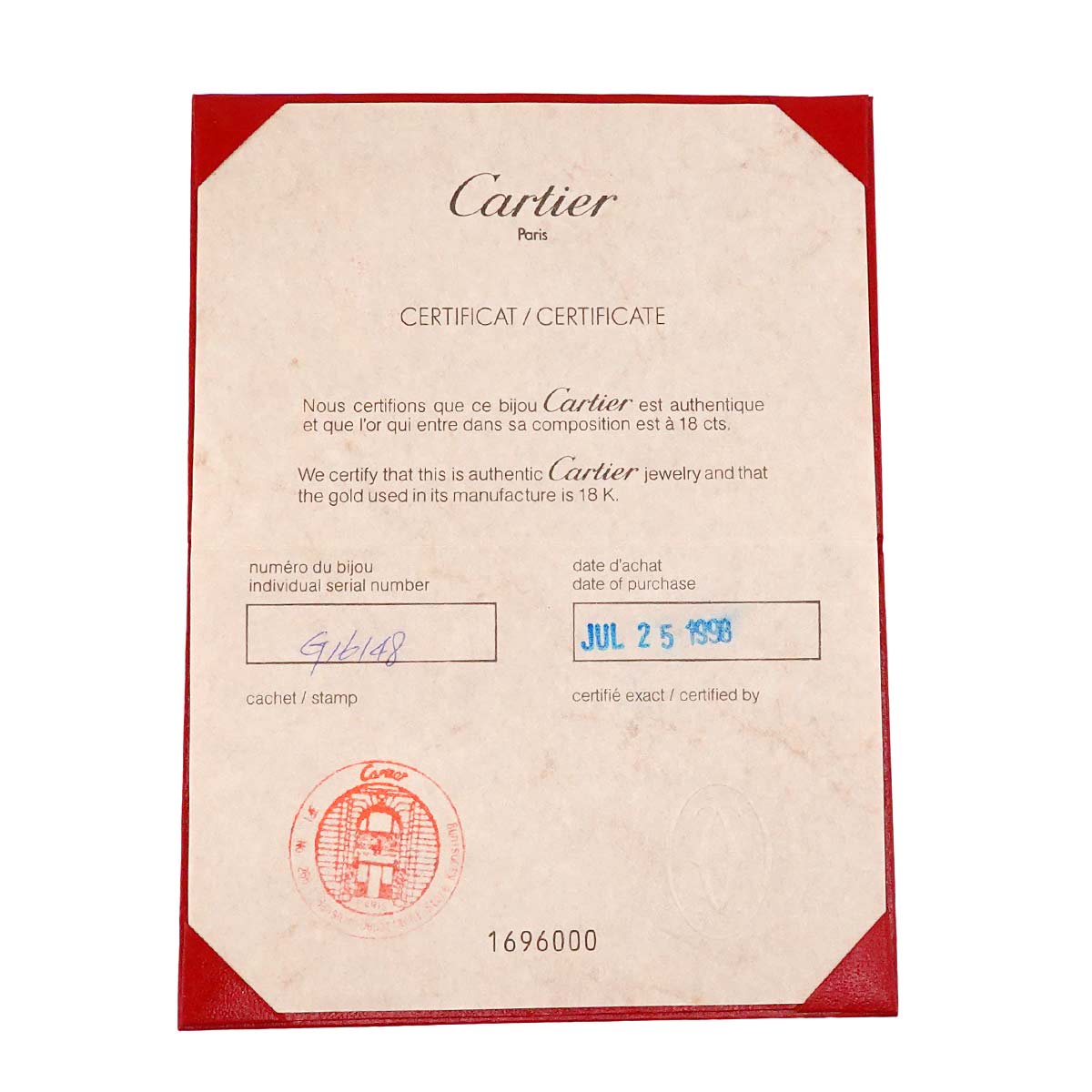 Love Ring Full Diamond 18K White Gold size51 5.5-5.75(US)