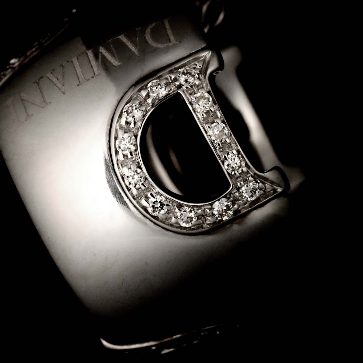 Diamond Necklace 18K WG 750