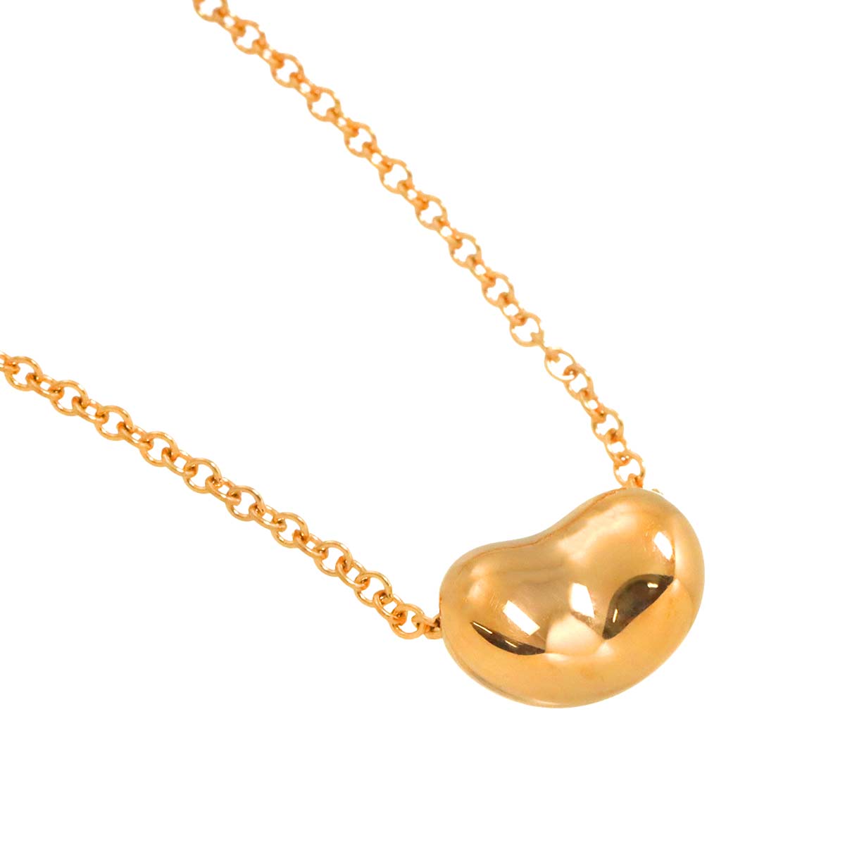 Bean Necklace 18K PG 750
