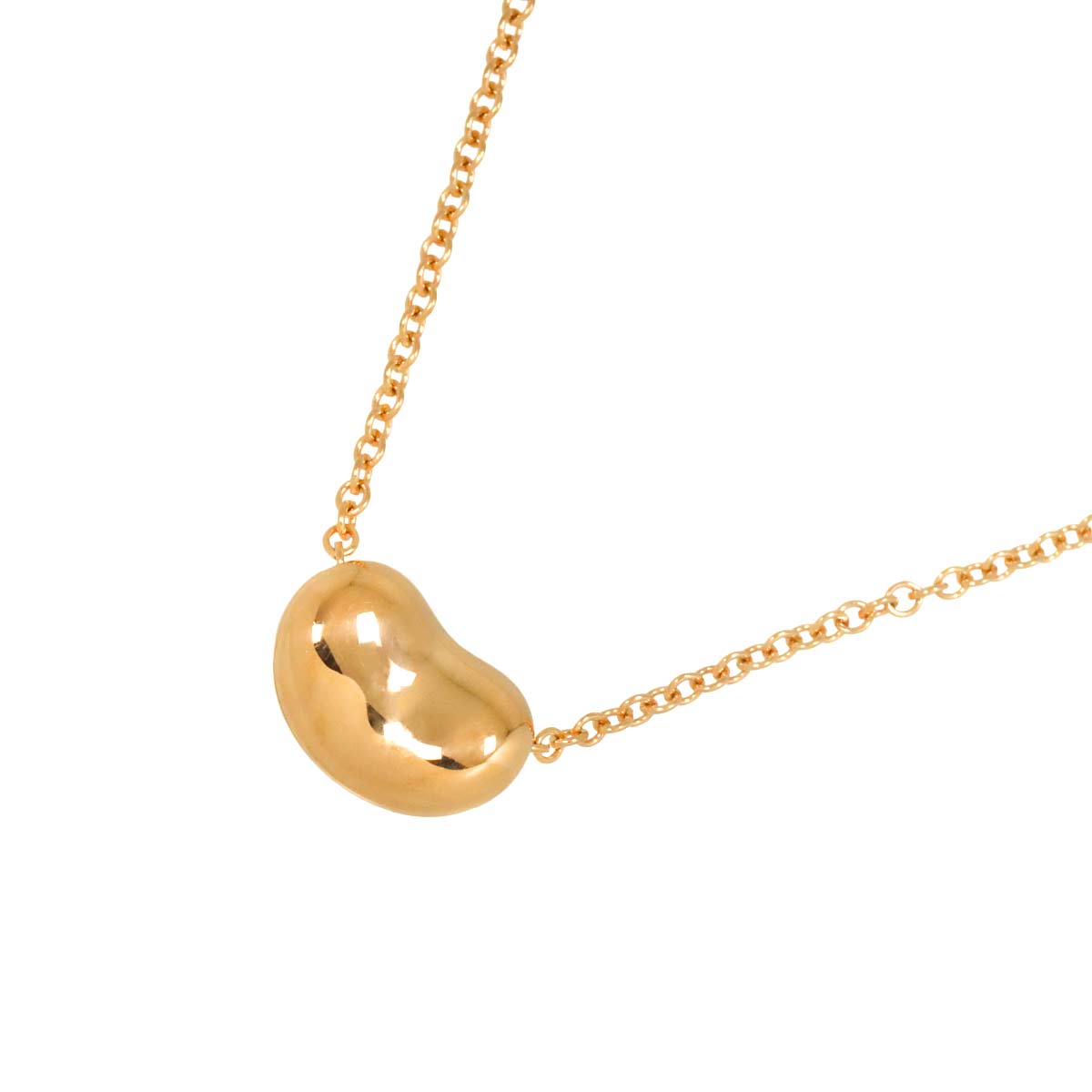 Bean Necklace 18K PG 750