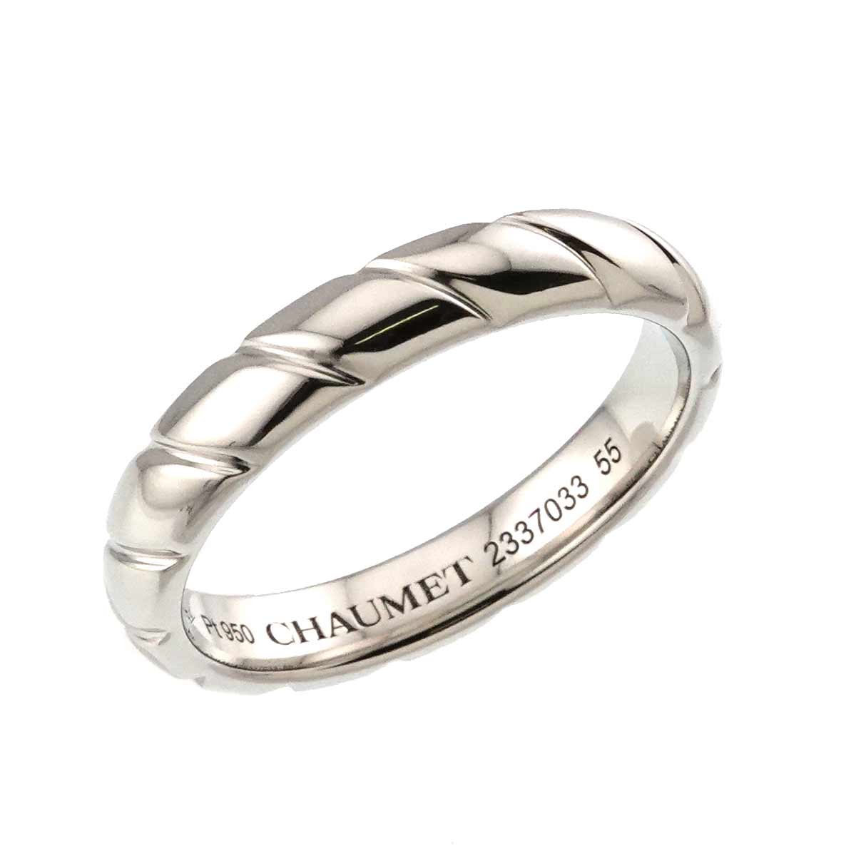 Torsade Ring Platinum size55 6.75-7.25(US)