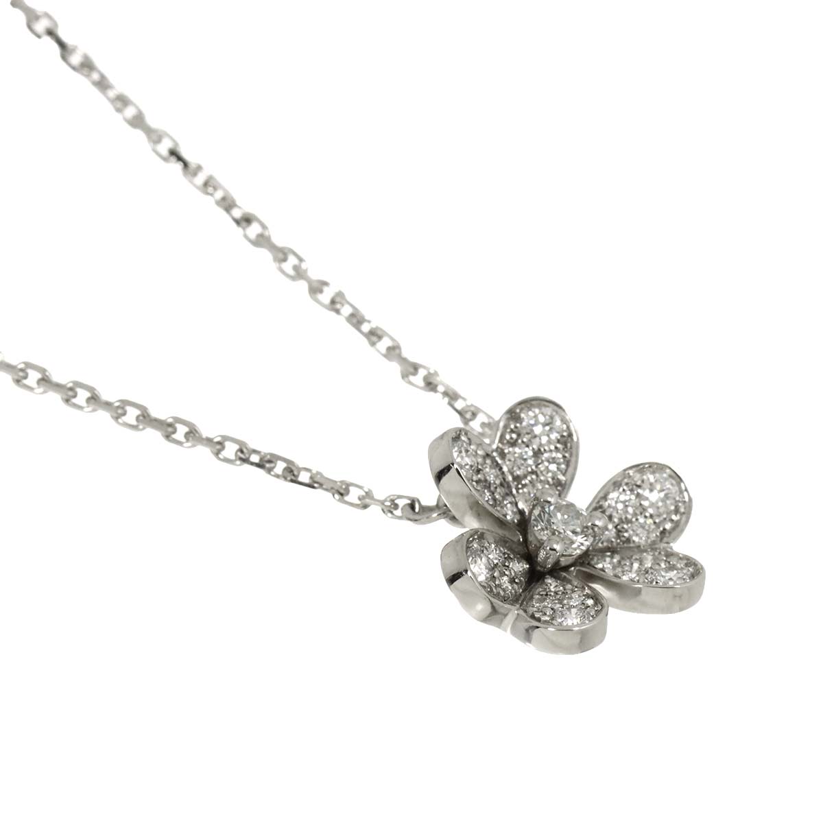 Frivole Mini Diamond Necklace 18K WG 750