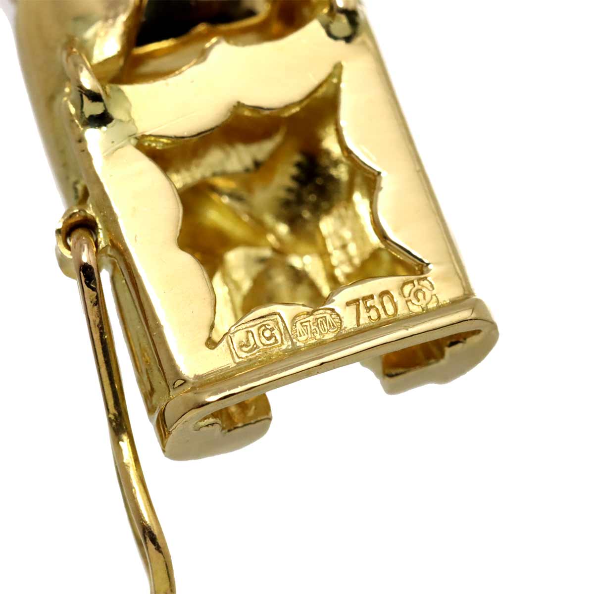 Ruby Diamond Necklace 18K Yellow Gold 750