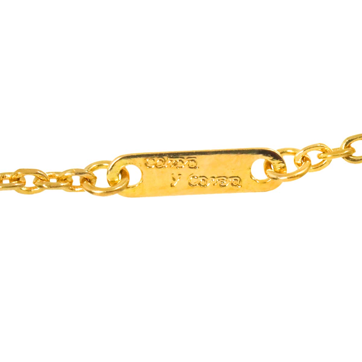 Diamond Necklace 18K YG 750