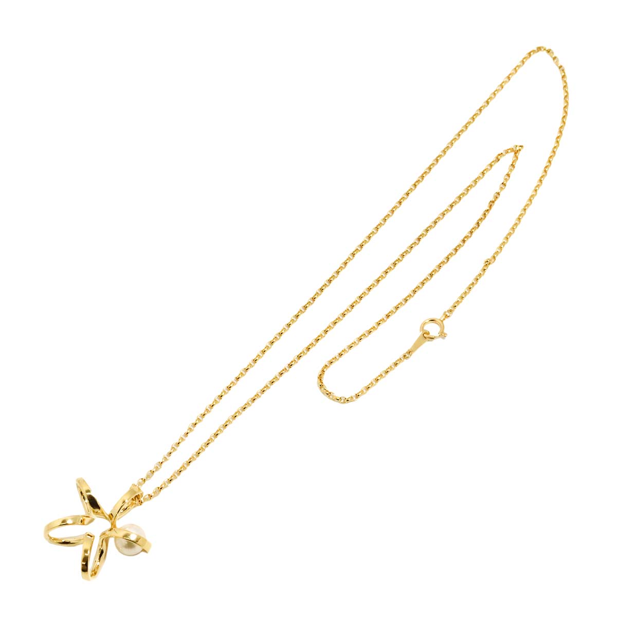 Akoya Pearl 6.8mm Necklace 18K YG 750