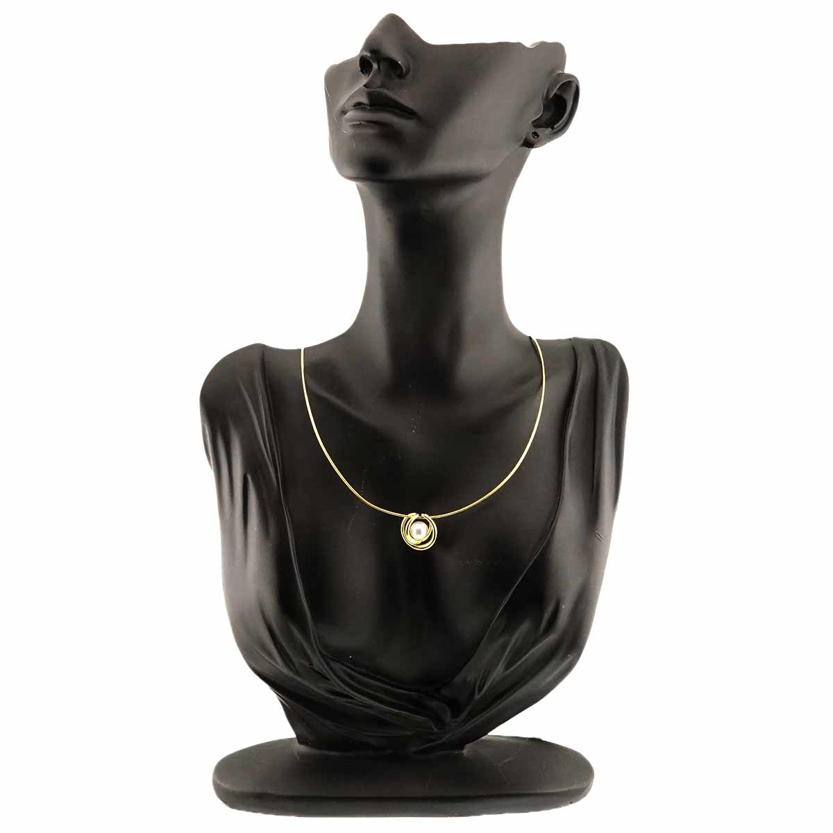 Akoya Pearl 7.4mm Necklace 18K YG 750