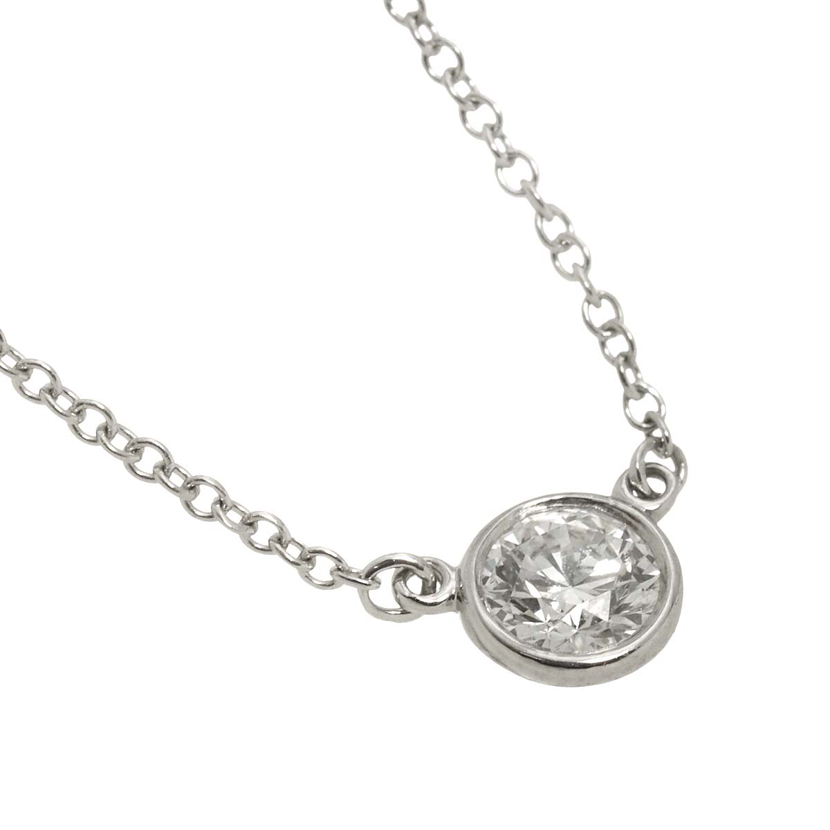 By The Yard Diamond Necklace Platinum